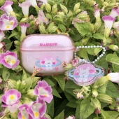 低价清仓 AirPods1 2代pro耳机壳闪粉爱心兔透明软壳亮苹果蓝牙耳机保护套