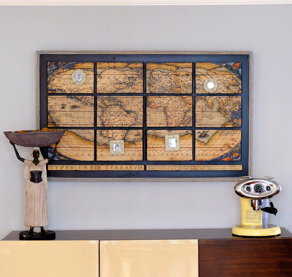 美式乡村田园装饰画 复古怀旧实木沙发背景墙装饰画挂画挂图墙饰