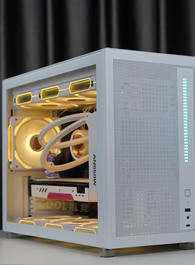 玩嘉格物可手提机箱M-ATX/360水冷/Type C/40显卡高配散热简约z20
