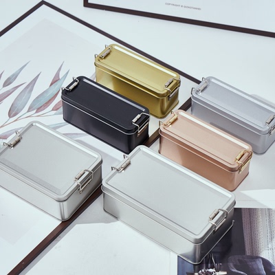 银色凤梨酥马口铁滑轮扣简约