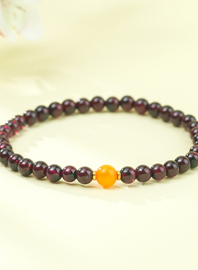 Winy2025春夏新品紫珀流光手串时尚简约百搭送女友闺蜜生日礼物