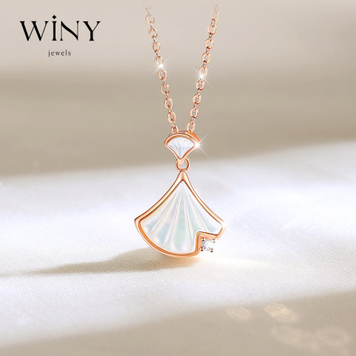 Winy【维纳斯系列】爱之永恒镶嵌钻石项链