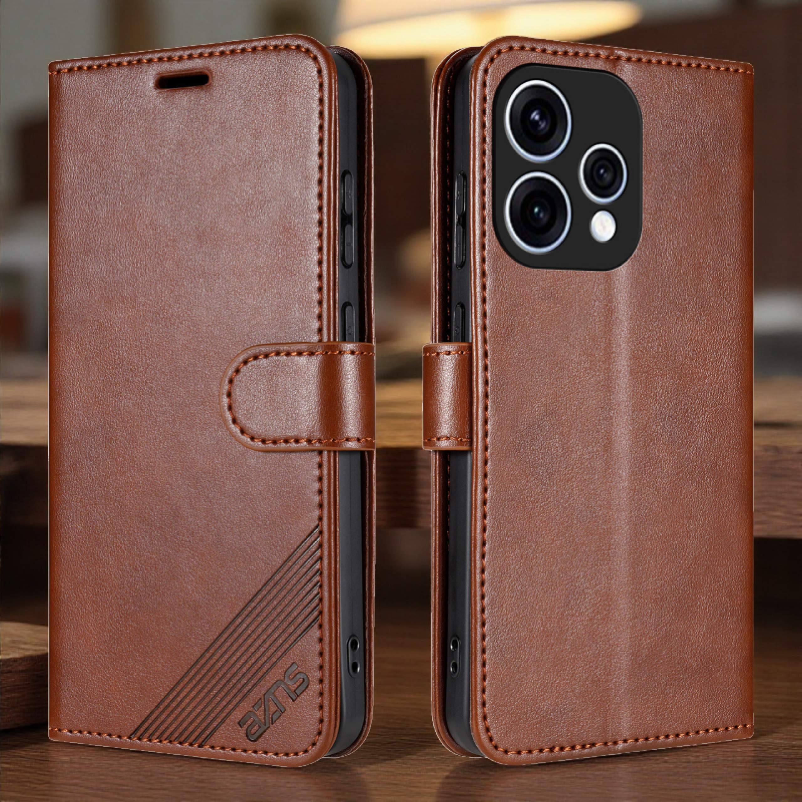 适用oppo Reno15C手机壳防摔翻盖皮套插卡钱包款式全包软胶保护套男女时尚软胶简约皮夹高档耐用