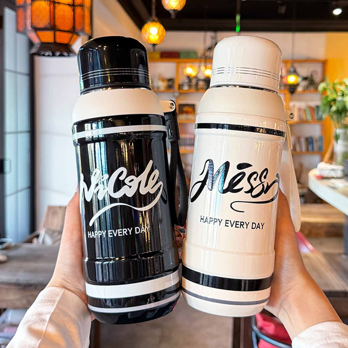 大容量保温杯2025新款高颜值水杯