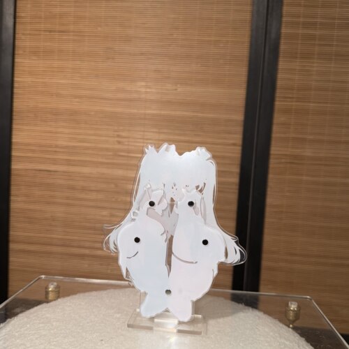 次元谷物花火双子足の恋磁吸立牌