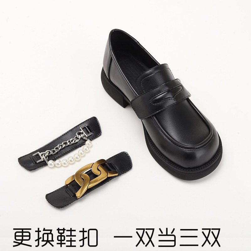 大码女鞋41到43法式40 4乐福鞋（豆豆鞋）