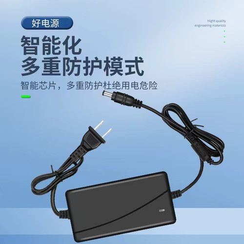 日本助力车电动单车锂电池 力之威充电器24V 2A小圆插插头两脚的