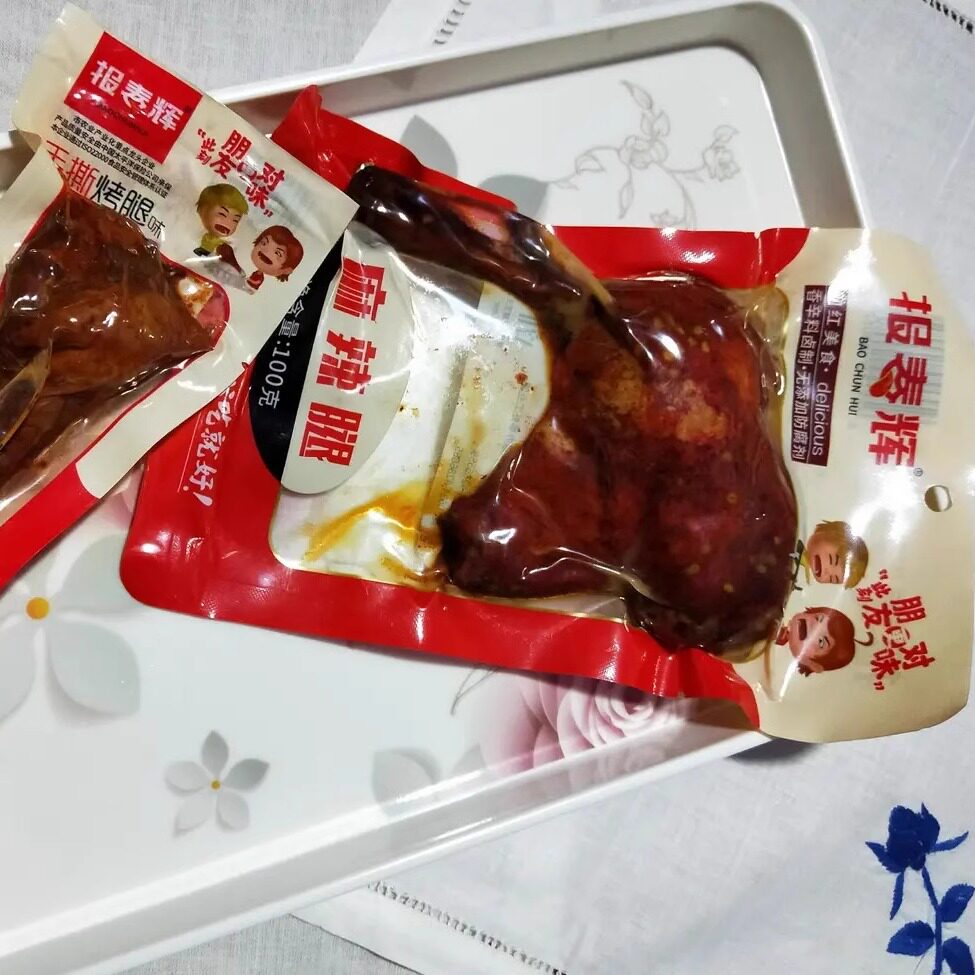 【120g】2-10个报春辉大鸭腿乡巴佬鸡腿正宗麻辣腿卤味零食
