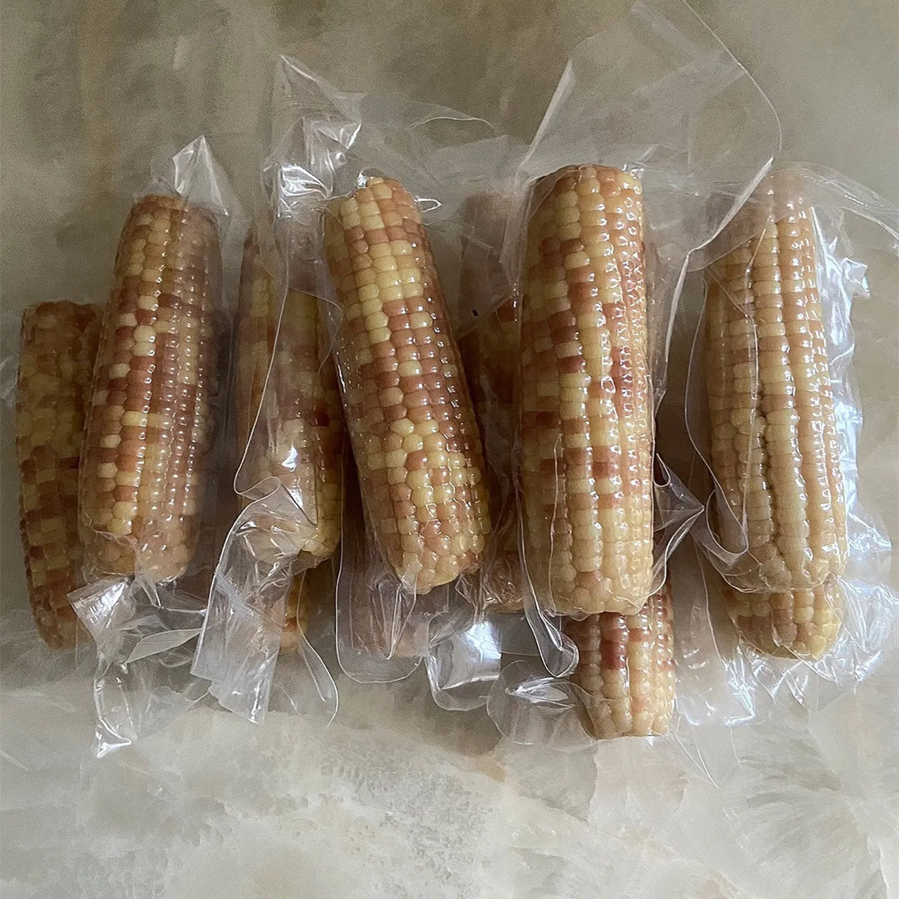 烨丽云南西双版纳香糯小花糯包谷玉米棒真空袋装即食非转基因生态