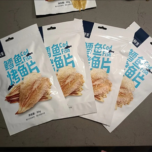 老鲜生大连即食鳕鱼片不添加淀粉低脂烤鱼片鱼片干海味孕妇零食海