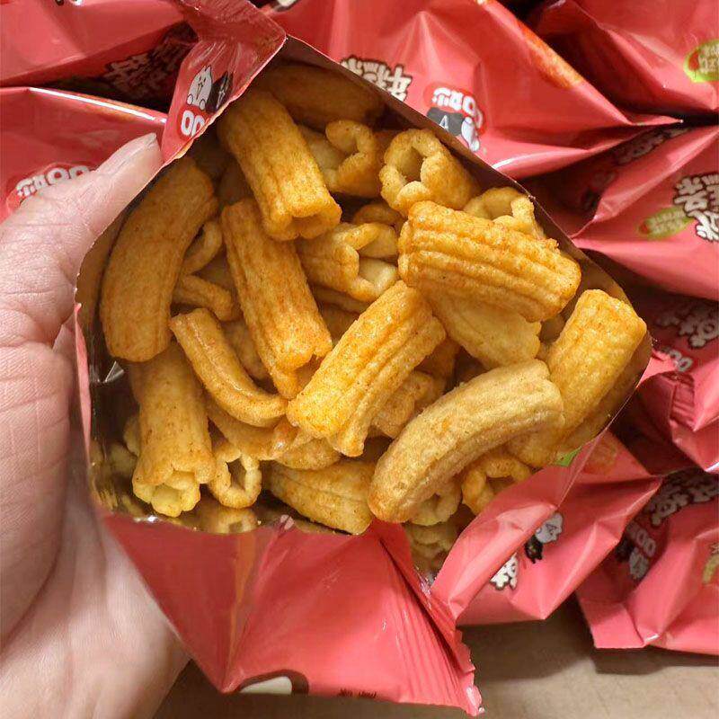 韩式年糕条独立小包装甜辣浓汤玉米香酥脆薯条锅巴休闲食品