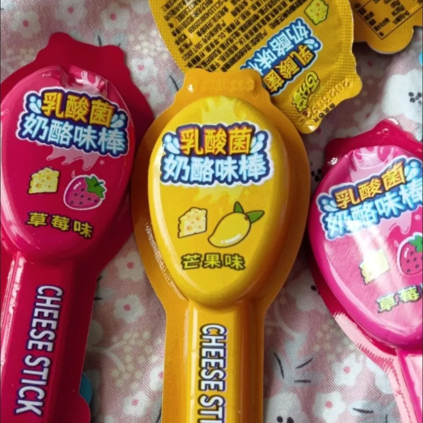 百分享乳酸菌软糖水果味棒棒糖儿童零食网红休闲糖果多口味独立