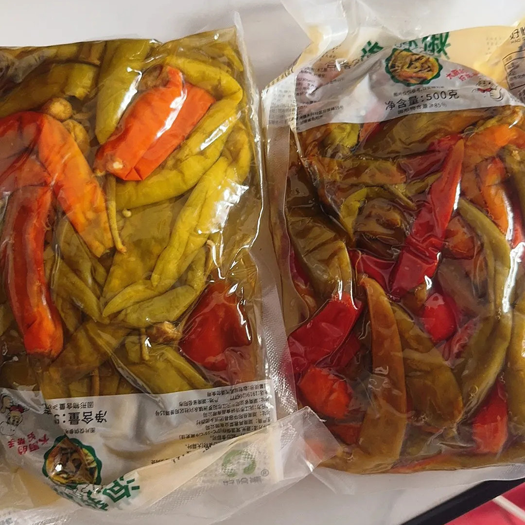 好恰熊湖南酸辣椒湘西特产农家自制手工腌制即食下饭菜泡菜二荆条