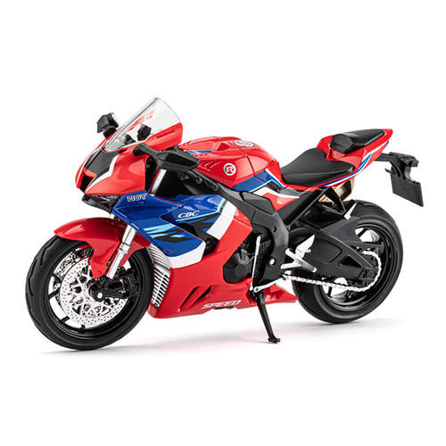 新款 嘉业合金车模1:12 CBR1000摩托车儿童带声光模型摆件玩具