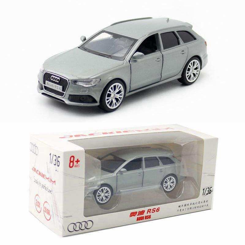 新款 合金汽车模型儿童玩具1:36奥迪RS6运动版轿车两开门盒装,模玩/动漫/周边/娃圈三坑/桌游,火车/摩托/汽车模型,淘宝优惠券,粉丝福利购,淘宝优惠卷