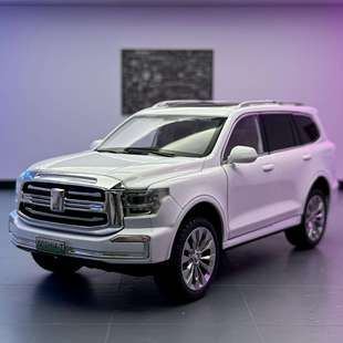 新款智冠天下车模1比24坦克500合金越野车声光玩具车音效模型摆件