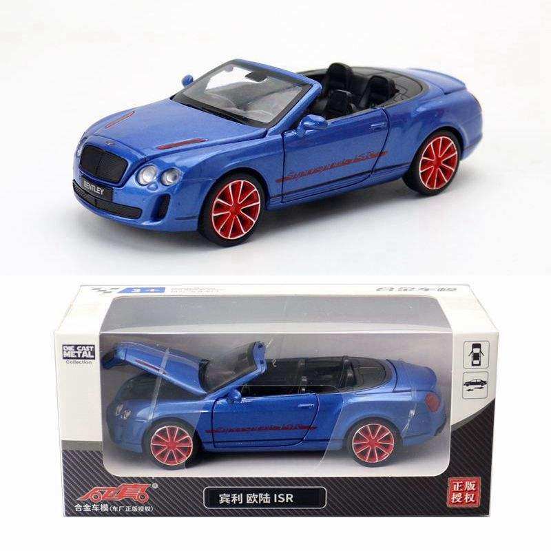 新款 合金汽车收藏模型儿童玩具1:32宾利欧陆ISR敞篷跑车开门,模玩/动漫/周边/娃圈三坑/桌游,火车/摩托/汽车模型,淘宝优惠券,粉丝福利购,淘宝优惠卷