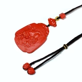 Красный Синнабар Благословение, Тигр и Тигр сильны, как тигры, маленький подвеска тигра/подвеска