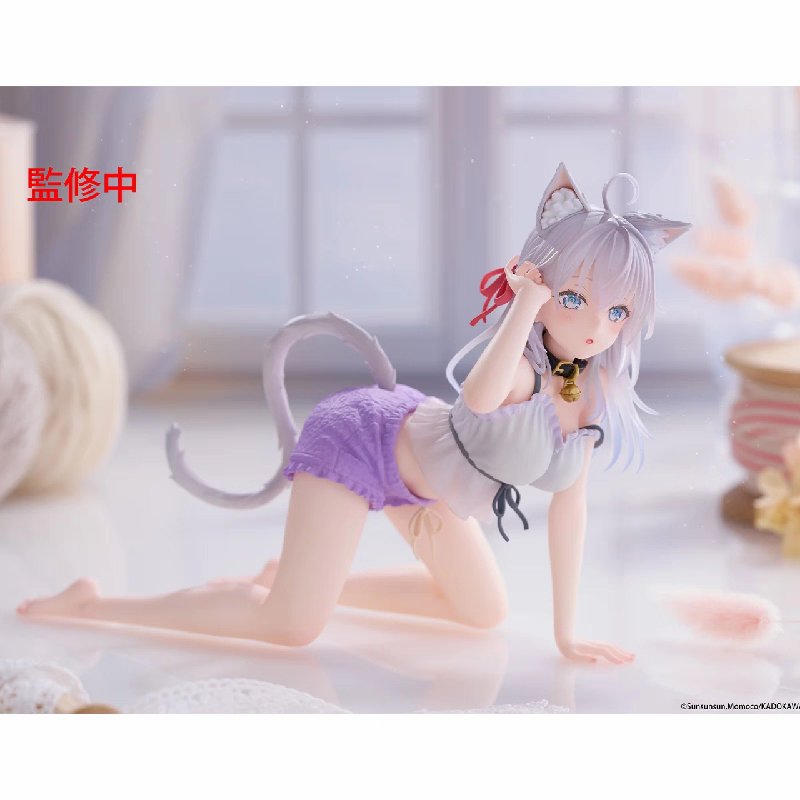 正品全新taito 邻桌艾莉同学艾莉猫耳居家服景品手办模型摆件周边