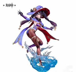 正版全新 原神 莫娜·星天水镜Wonderful Works 手办 Genshin