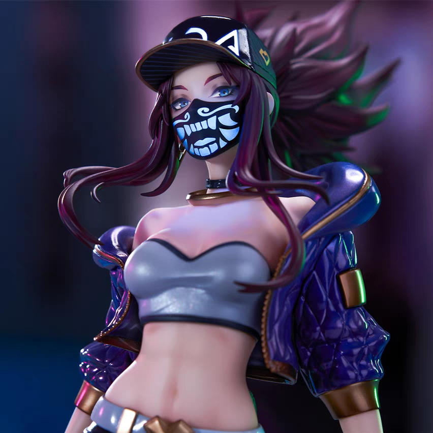 正版APEX 英雄联盟 LOL K/DA 阿卡丽 手办