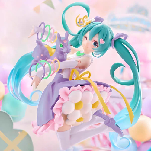 跳跳马初音Rody联名手办miku正版日本白盒异色AMP景品taito 手办