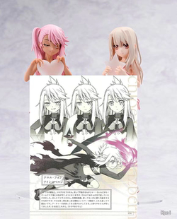 HJ限定 AMAKUNI 魔法少女伊莉雅 伊利亚 克洛伊 小黑 手办