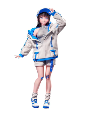 正品OMAHA 苍 壹色青蓝 大衣 真白K大原画 手办全新