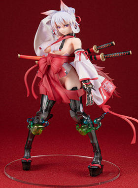 正品全新 PLEIADES AMI限定 阿贺野 狐娘巫女 手办