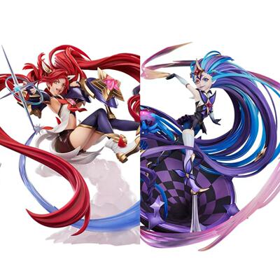 【正品】英雄联盟星之守护者 佐伊 金克丝1/7 手办雕塑 GSC gsas