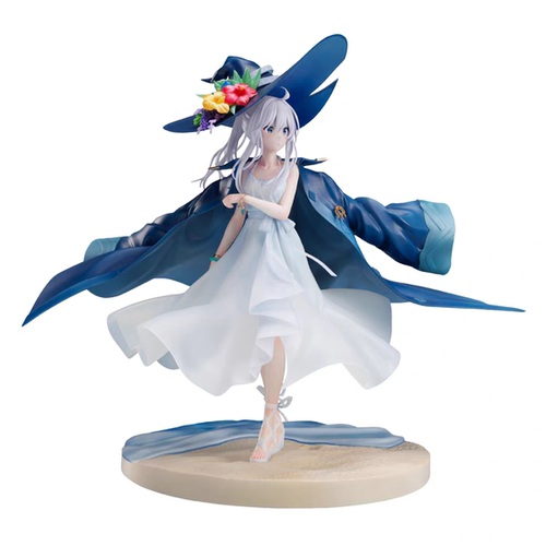 正版全新 fnex F:NEX 魔女之旅 伊蕾娜 夏日白裙 魔女帽 手办