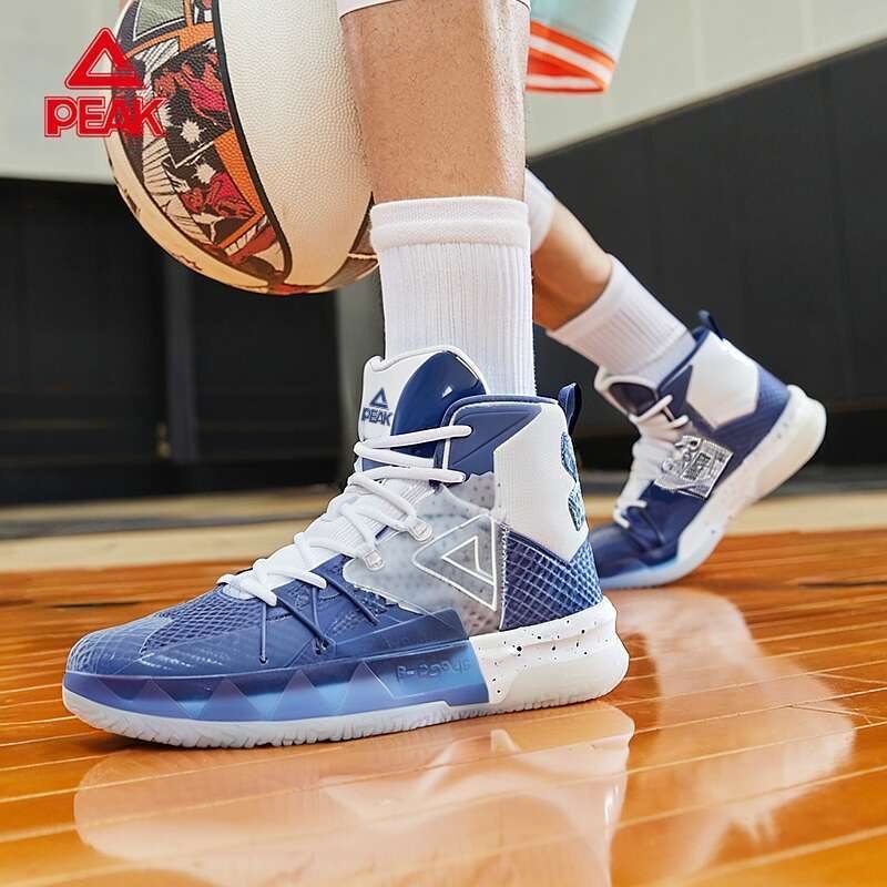 匹克态极猛兽8V2篮球鞋男秋季新款防滑高帮实战球鞋减震运动鞋子