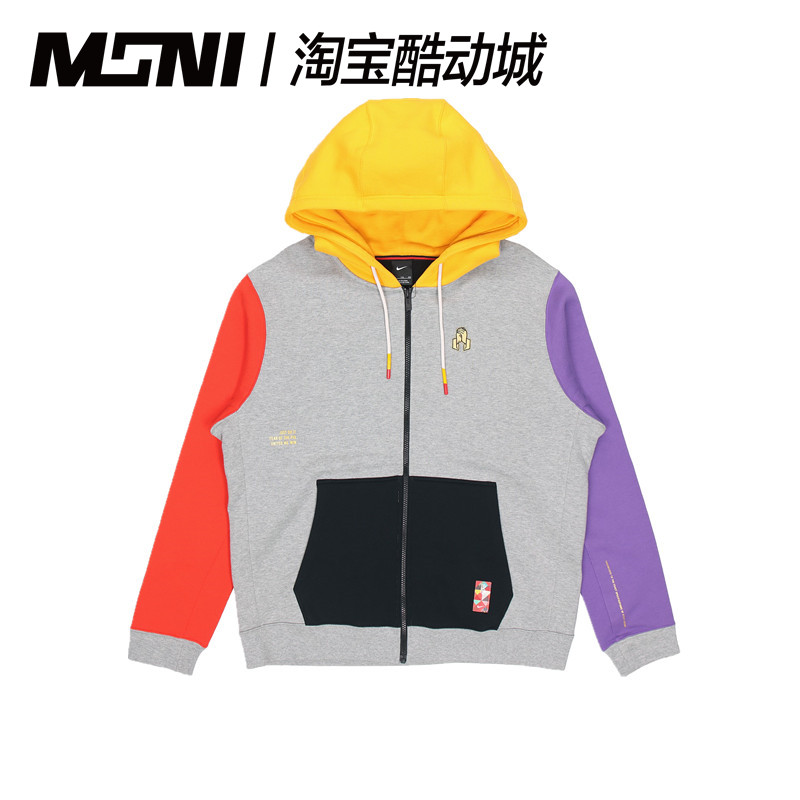 耐克Nike Kyrie CNY 欧文中国新年男女加绒篮球运动外套卫衣