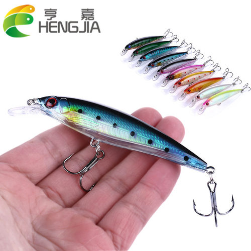 阿穗HENGJIA/亨嘉跨境电商仿生拟饵路亚饵20色11cm/13.4g垂钓渔具