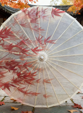 石鼓油纸伞防雨防水古风旗袍汉服拍照道具伞传统桐油伞复古工艺伞