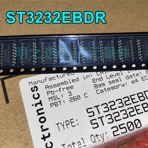 ST3232EB ST3232EBDR SOP16 接口线路驱动器 贴片IC芯片 原装