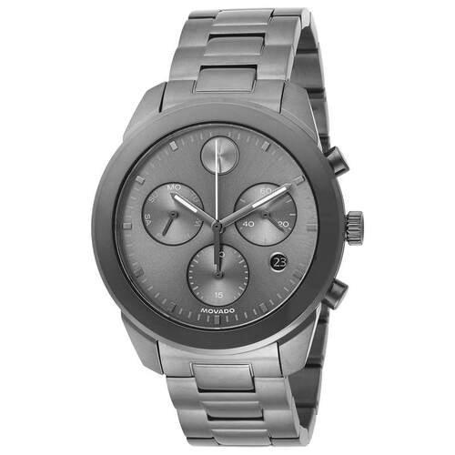 海外代购Movado/摩凡陀男士欧美腕表计时码表日历显示不锈钢表壳