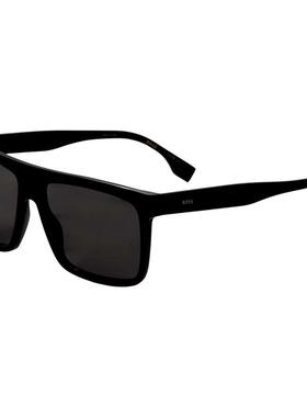 代购Hugo Boss男士太阳镜防紫外线偏光清晰视野抗强光方形黑色