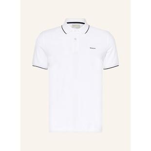 直筒修身 短袖 条纹领经典 休闲polo衫 甘特男士 GANT Polo衫