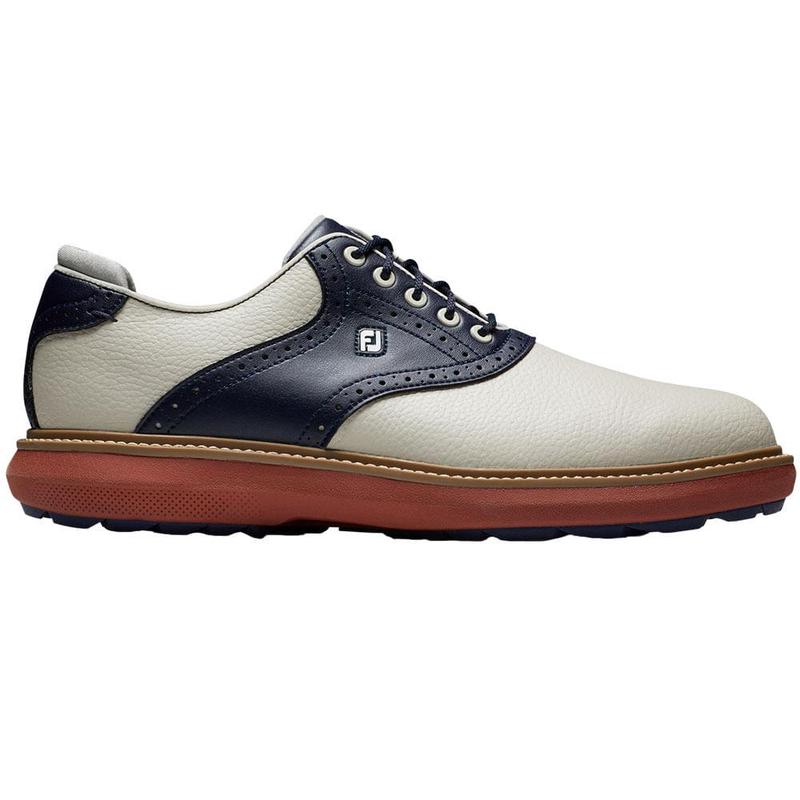 代购Footjoy男士高尔夫球鞋防滑缓震舒适易维护防水轻量系带