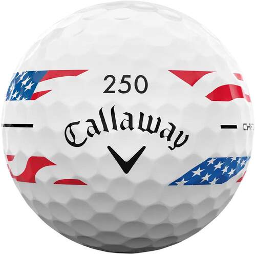 美国代购Callaway/卡拉威高尔夫球速度科技巡回赛性能白色