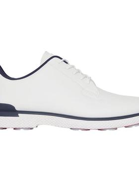 代购GFORE男士高尔夫球鞋防滑缓震透气内衬白色系带款防水