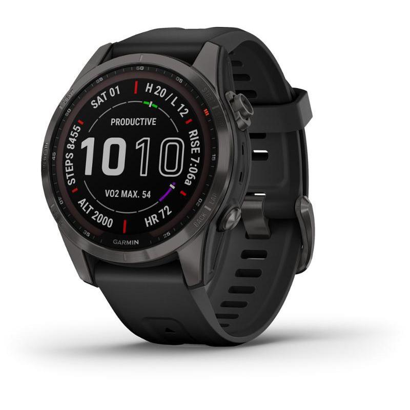 佳明GARMIN fenix 7S Sapphire Solar Multisport GPS手表男腕表 手表 欧美腕表 原图主图