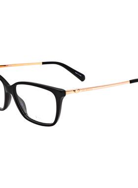 代购moschino莫斯奇诺女士眼镜框方形黑色醋酸纤维大框日常佩戴