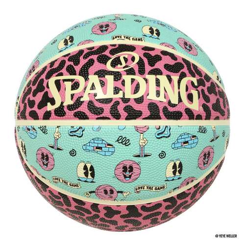 日本代购Spalding/斯伯丁篮球高抓地力耐磨防滑橡胶材质5号球