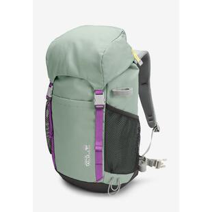 海外代购Jack wolfskin/狼爪女士双肩背包侧袋收纳抽绳束口
