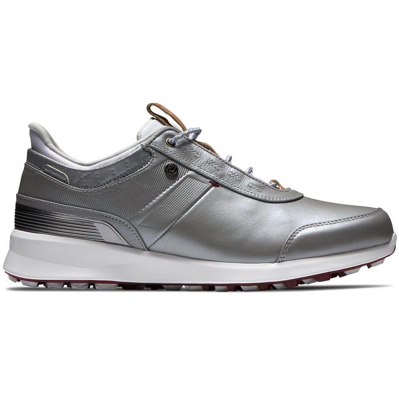 代购Footjoy女士高尔夫球鞋防滑耐磨抓地力强全天候适用灰色防水