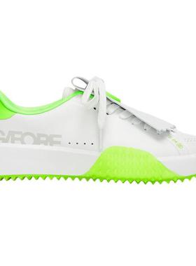 代购GFORE女士高尔夫球鞋防滑轻便耐磨透气白色防水皮革材质