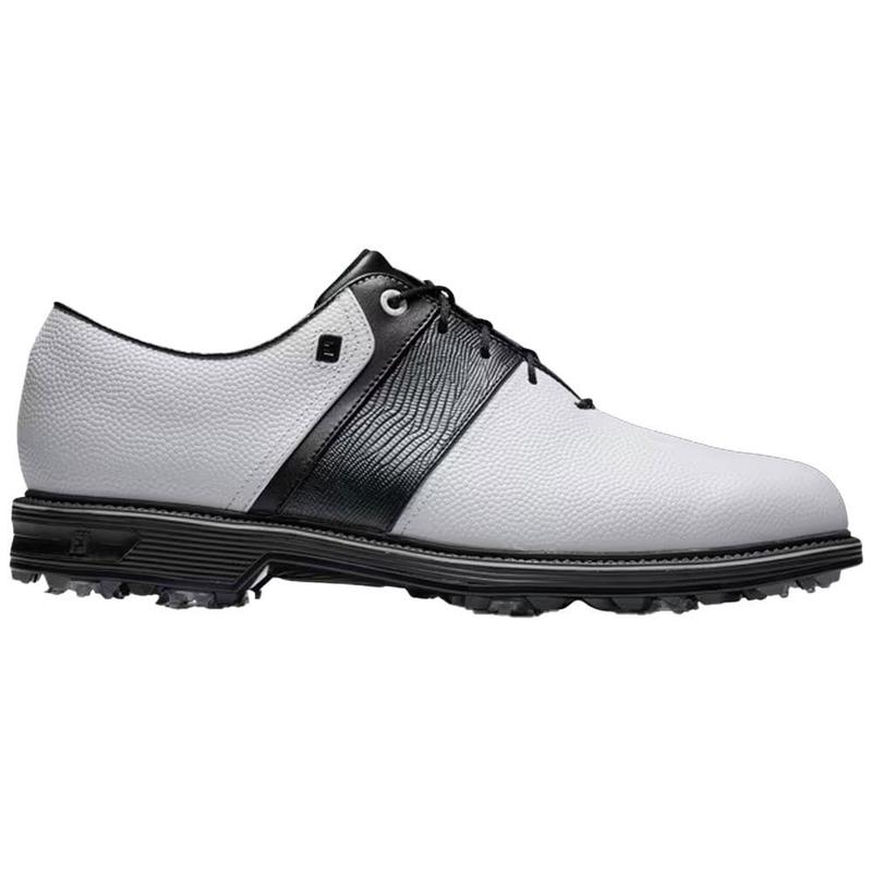 代购Footjoy男士高尔夫球鞋防滑透气轻便耐磨白色系带款防水