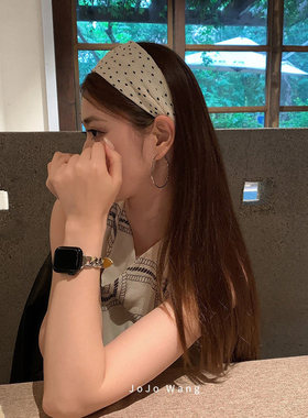神仙发箍啊超美的~宽发箍女